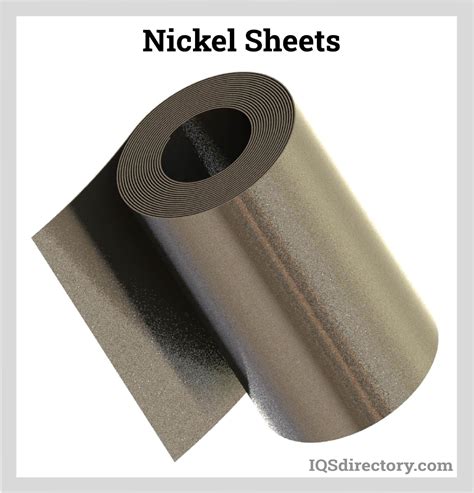 nickel metal sheets|where to buy nickel metal.